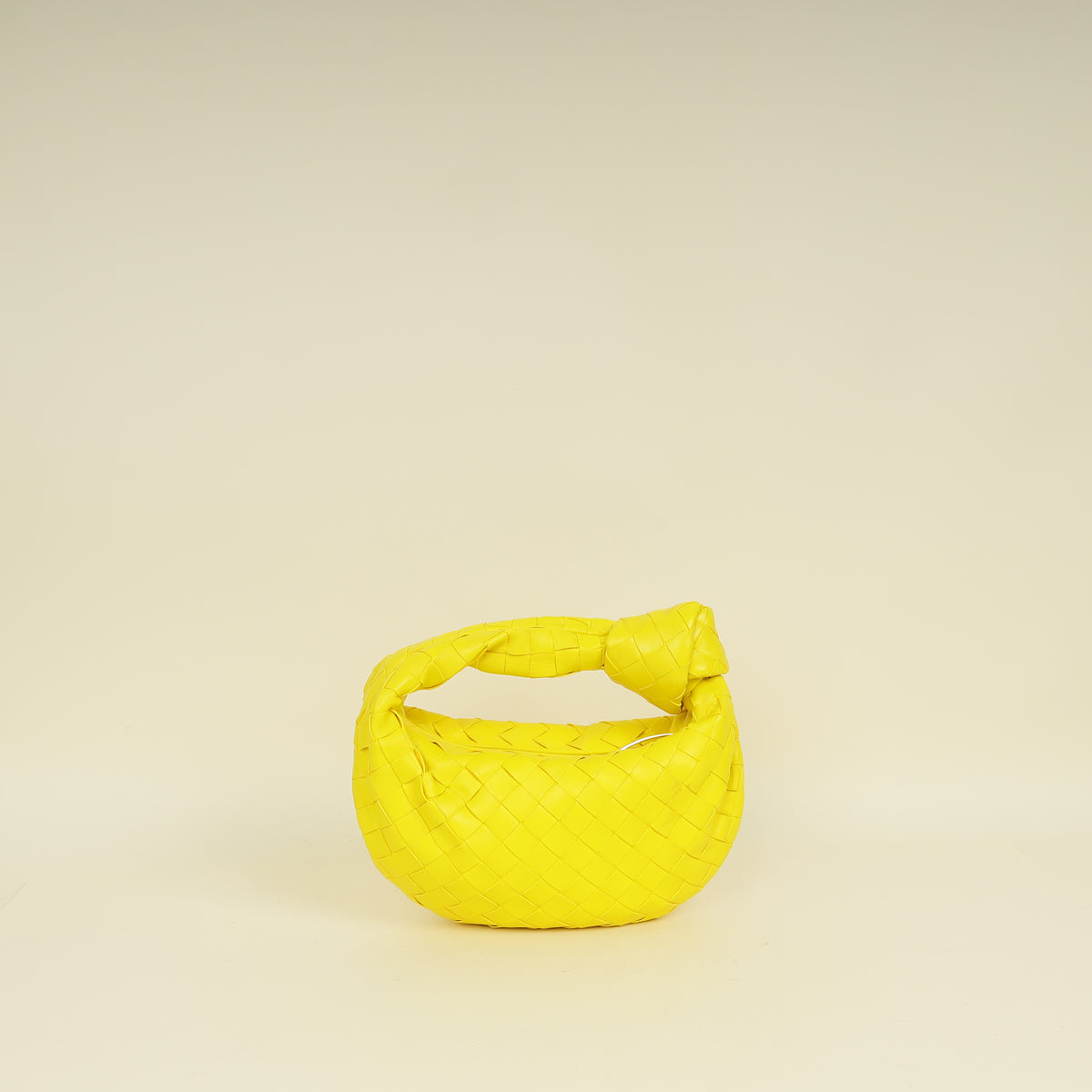 Bottega Veneta Yellow Intrecciato Nappa Mini Jodie Bag