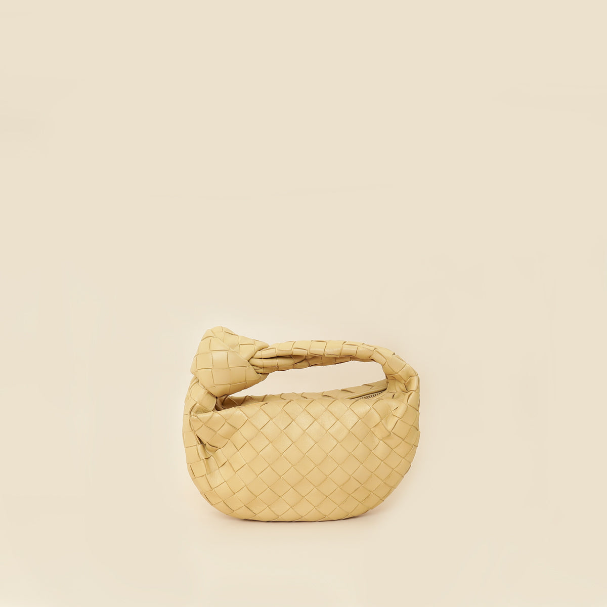 Bottega Veneta Beige Intrecciato Nappa Jodie Mini Bag