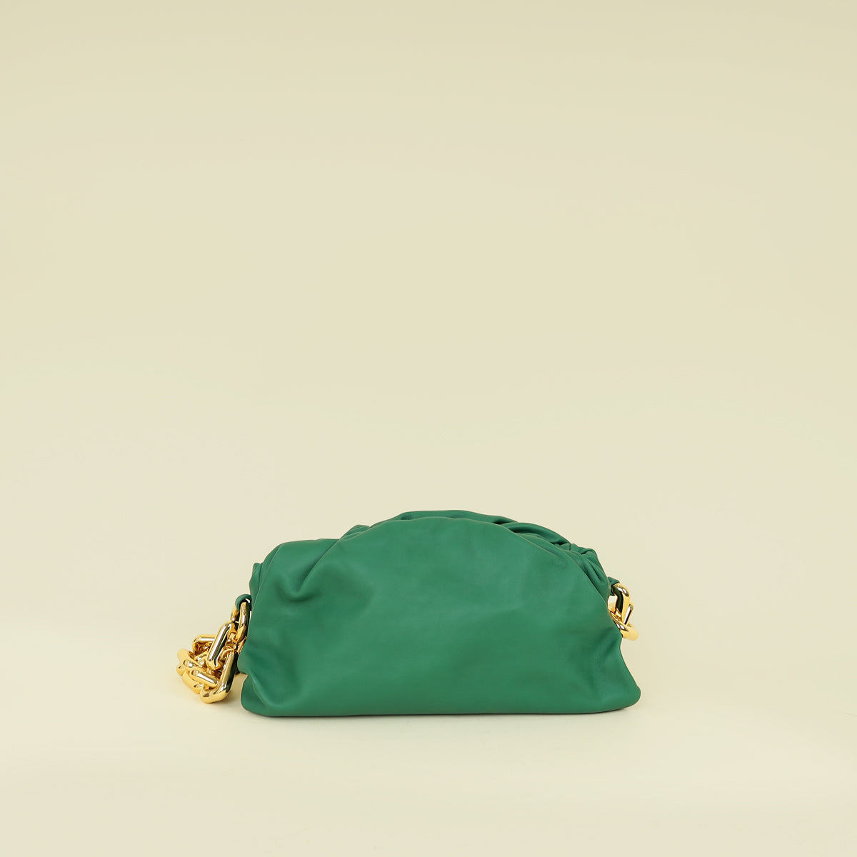 Bottega Veneta Racing Green The Pouch Chain