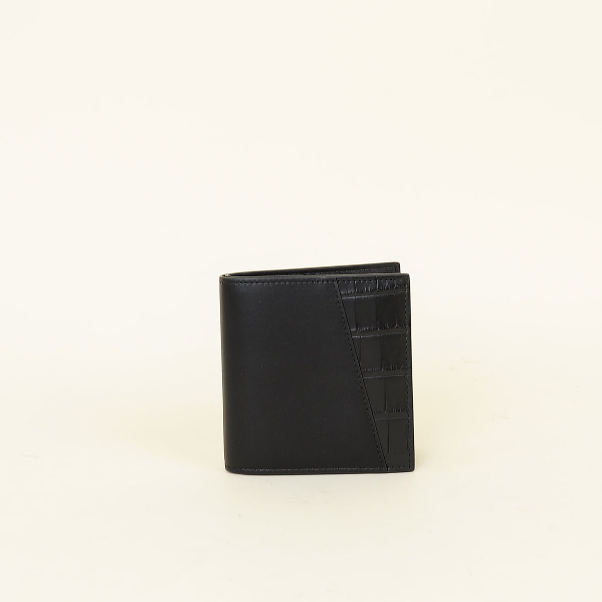 Bottega Veneta Black Bifold Wallet