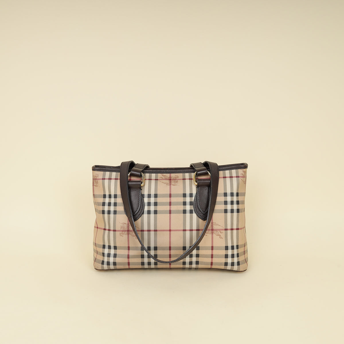 Burberry Haymarket Regent Tote Medium Bag