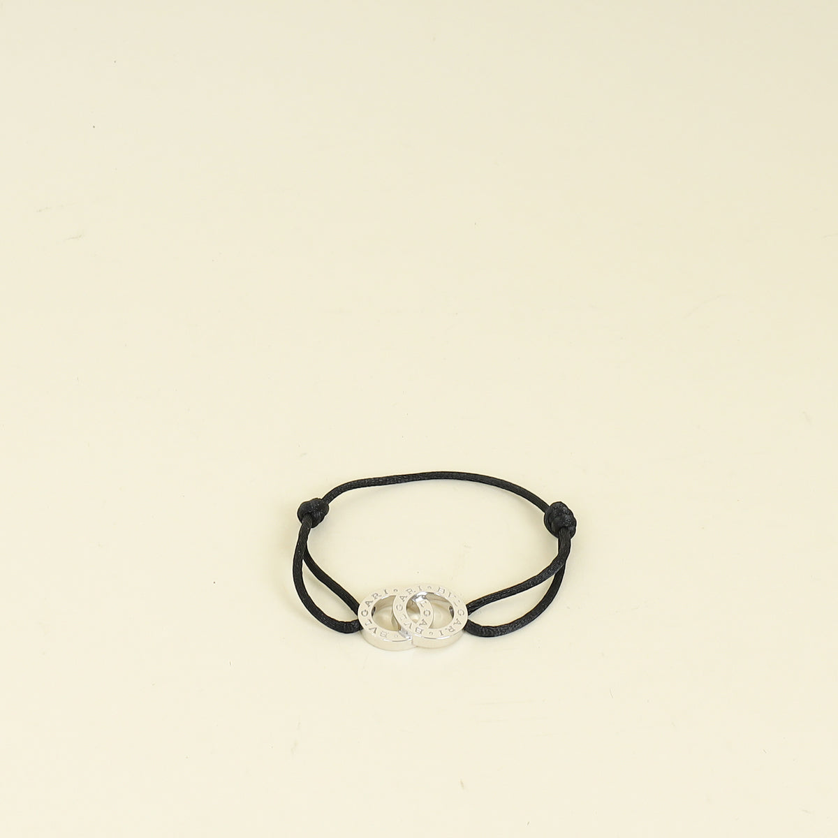 Bvlgari Sterling Silver Bvlgari Cord Bracelet