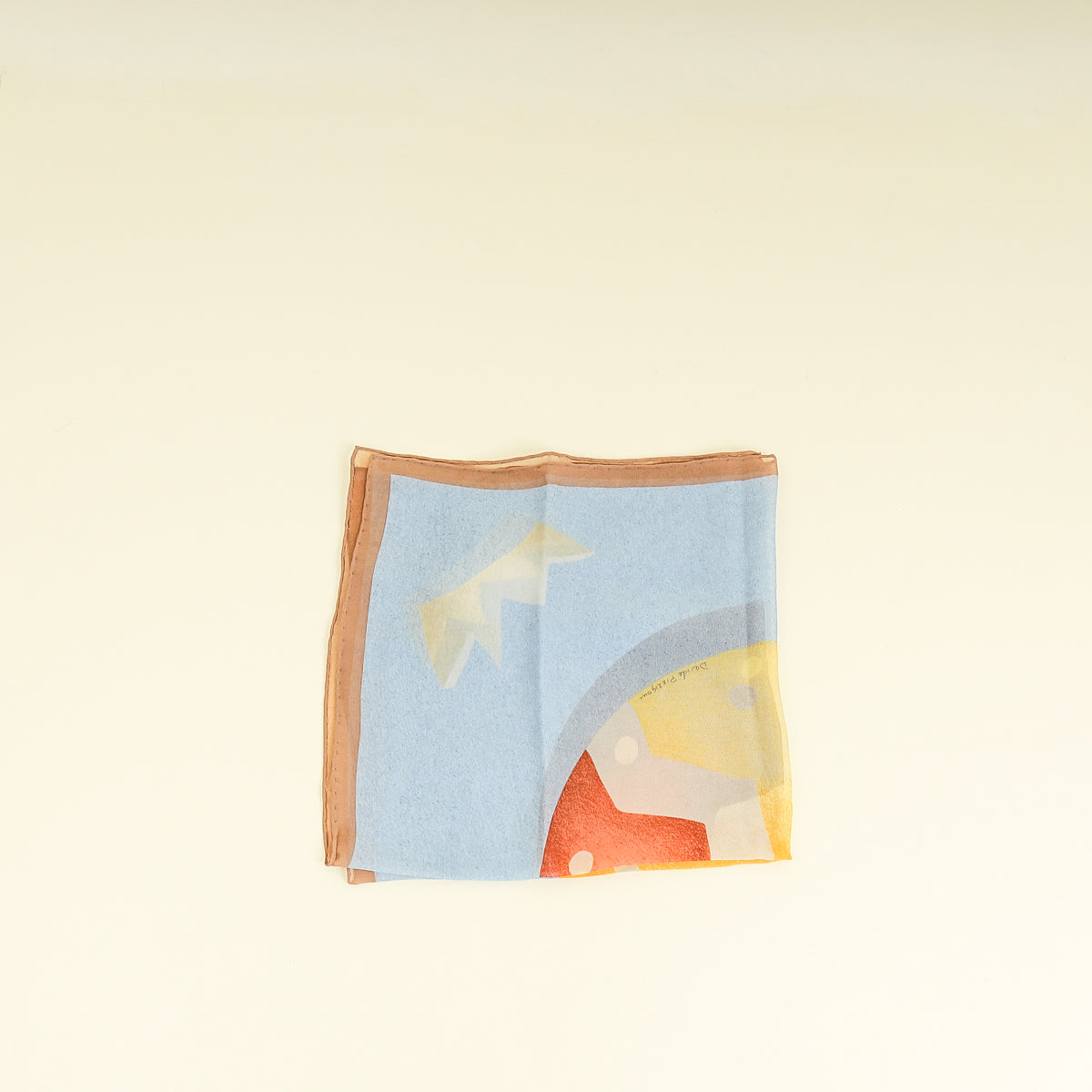 Bvlgari Multicolor Davide Pizzigoni Scarf
