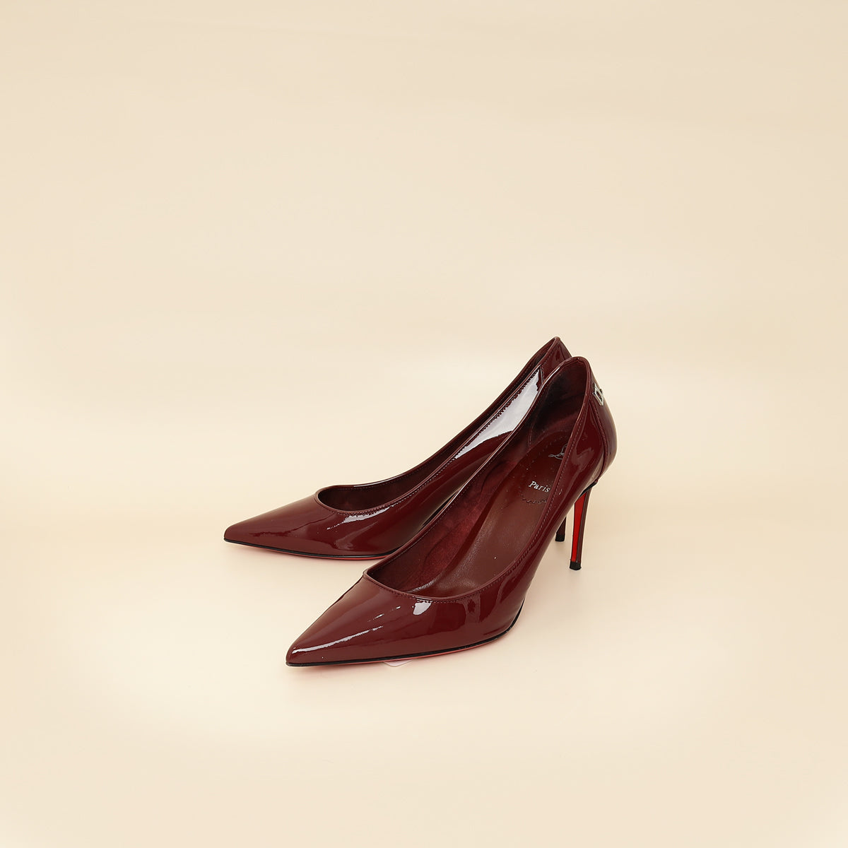 Christian Louboutin Bordeaux Sporty Kate Pump 39.5