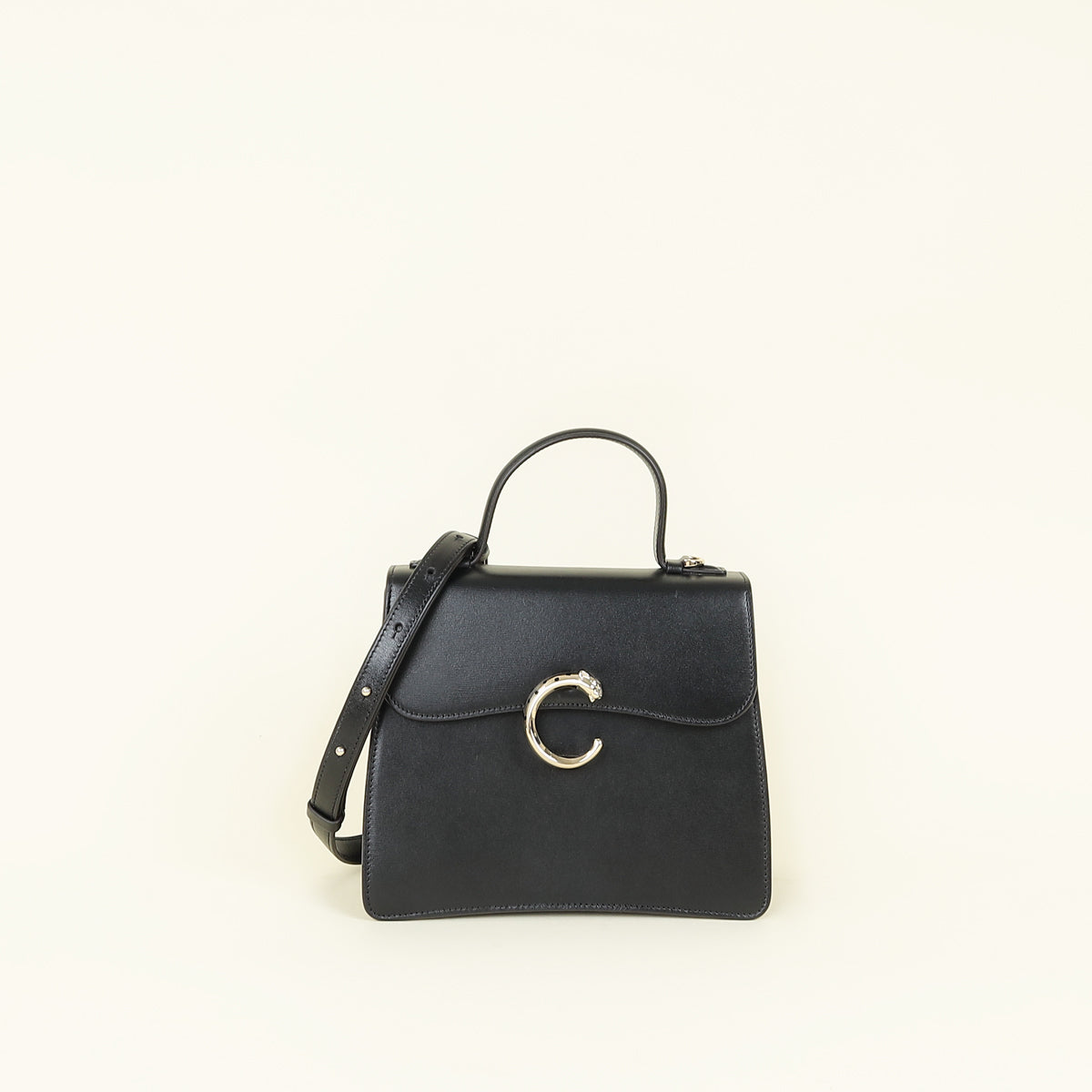Cartier Black Panthere C de Cartier Small Bag