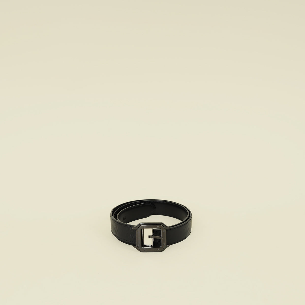 Cartier Black Reversible Santos De Cartier Belt