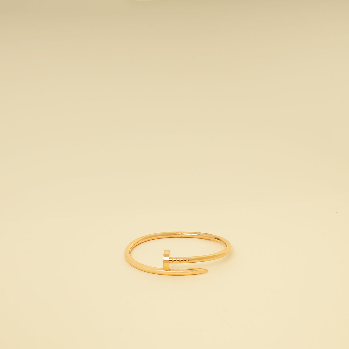 Cartier 18K Rose Gold Classic Model Juste Un Clou 3.5mm Bracelet 16