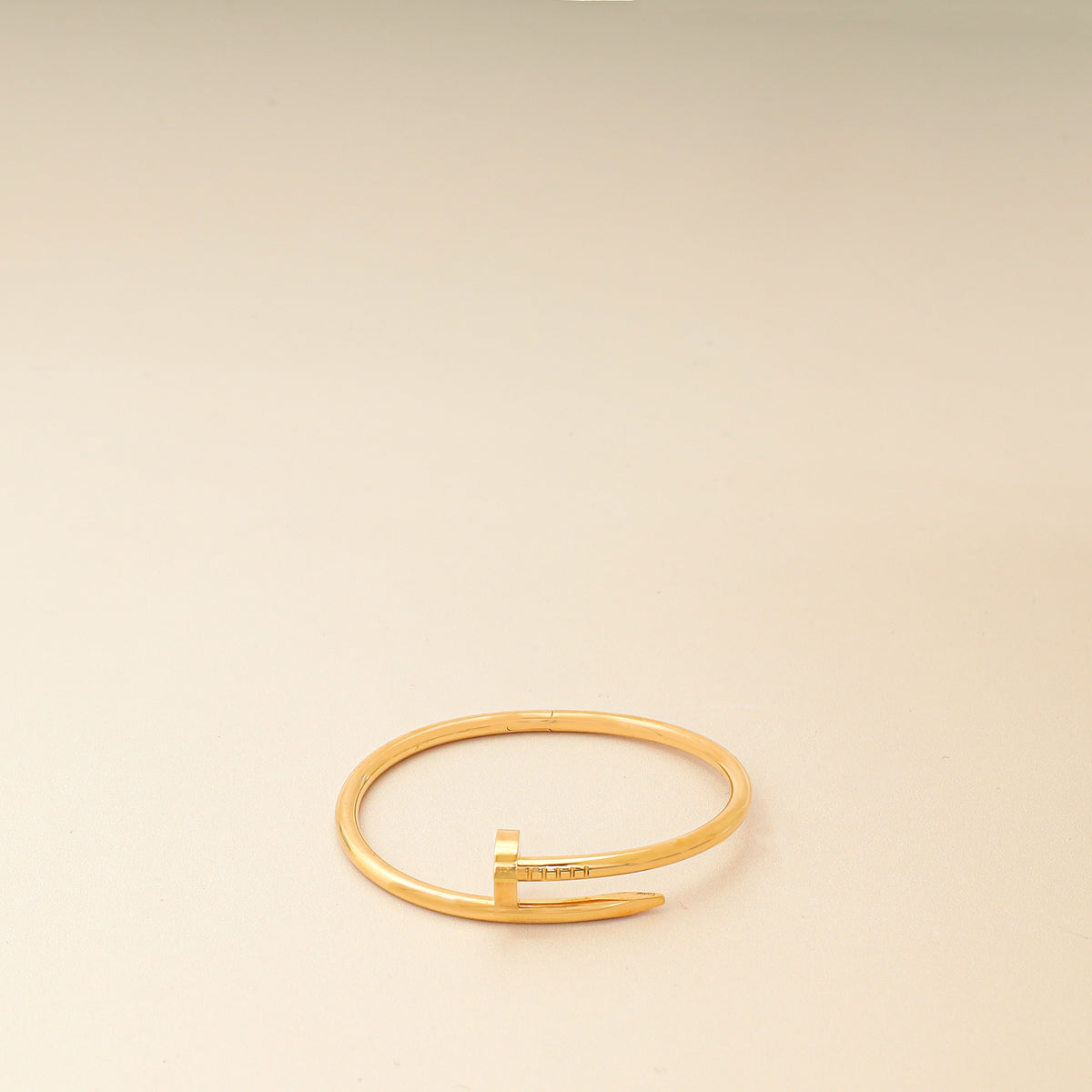 Cartier 18K Yellow Gold Juste Un Clou Classic Bracelet 16