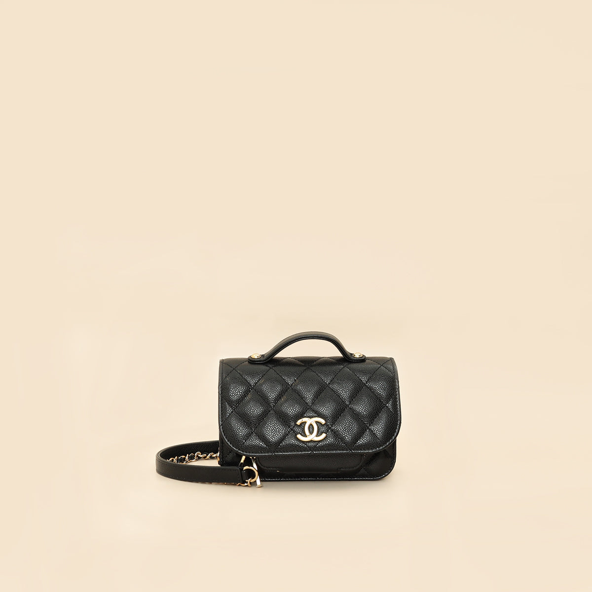 Chanel Black Business Affinity Mini Bag