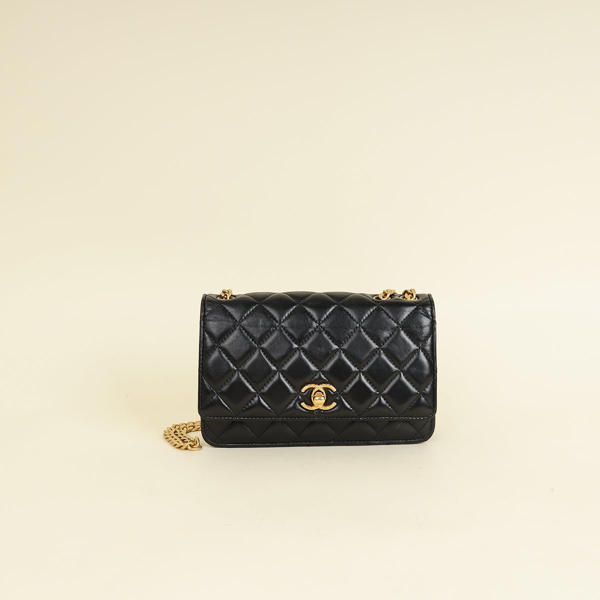 Chanel Black Pillow Crush Wallet on Chain