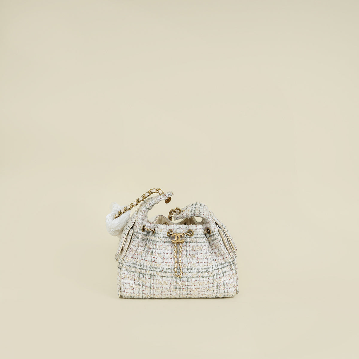 Chanel Tricolor 25 Wool Tweed Small Bag