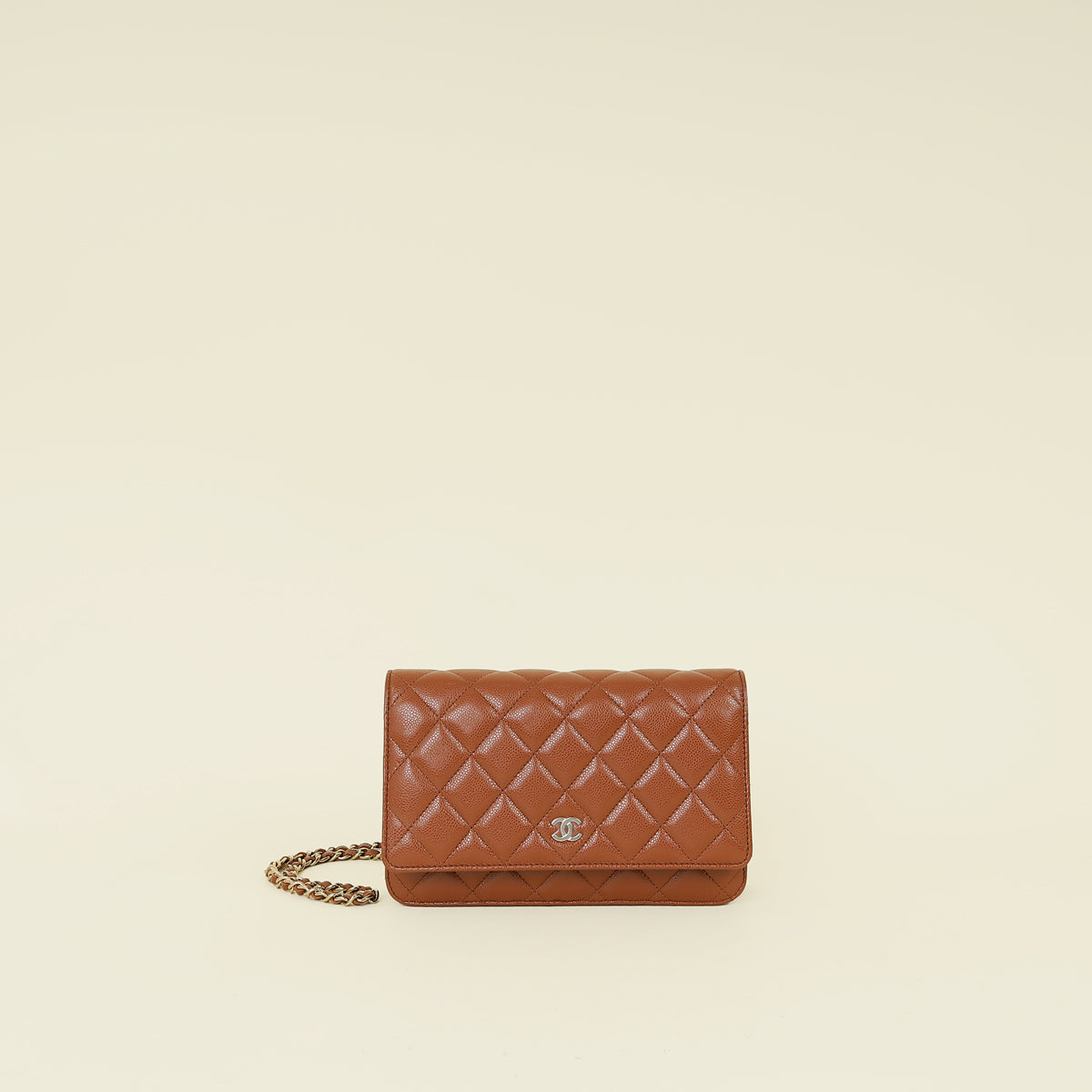 Chanel Brown Classic Wallet on Chain