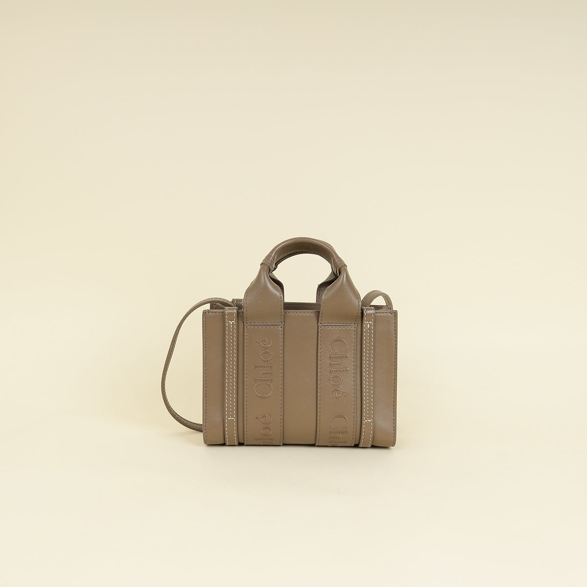 Chloe Etain Mini Woody Tote Bag