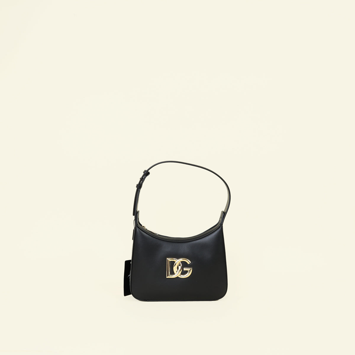 Dolce & Gabbana Black 3.5 Logo Shoulder Bag
