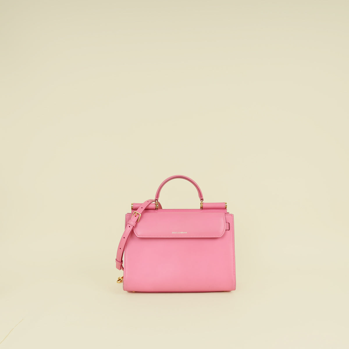 Dolce & Gabbana Pink Sicily 62 Medium Bag