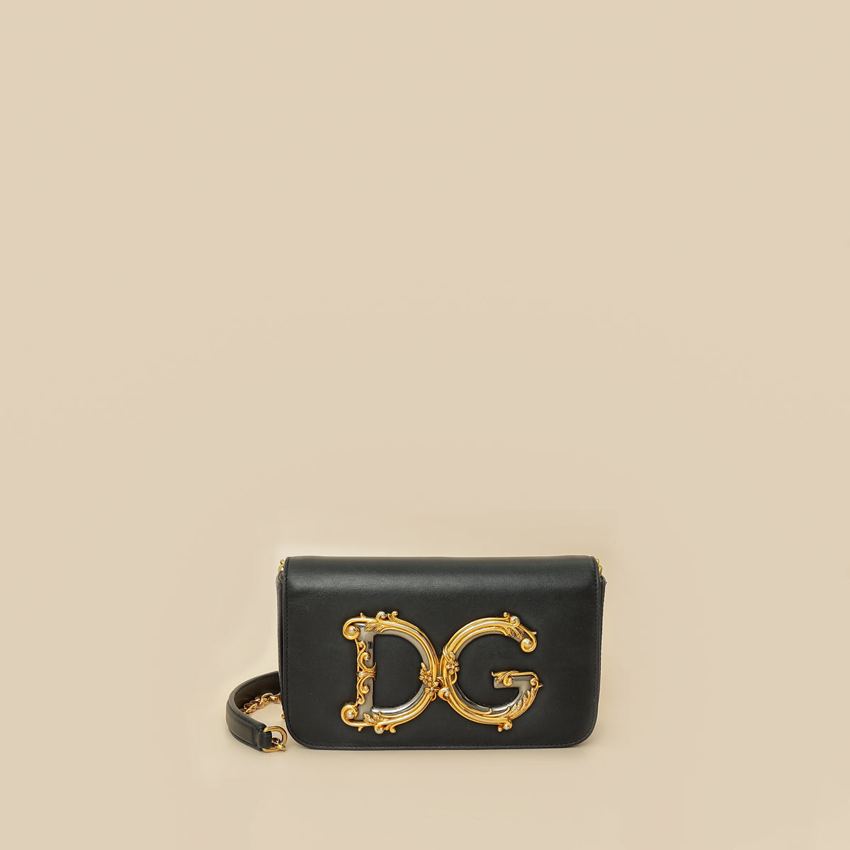 Dolce & Gabbana "DG Girls" Flap Chain Shoulder Bag
