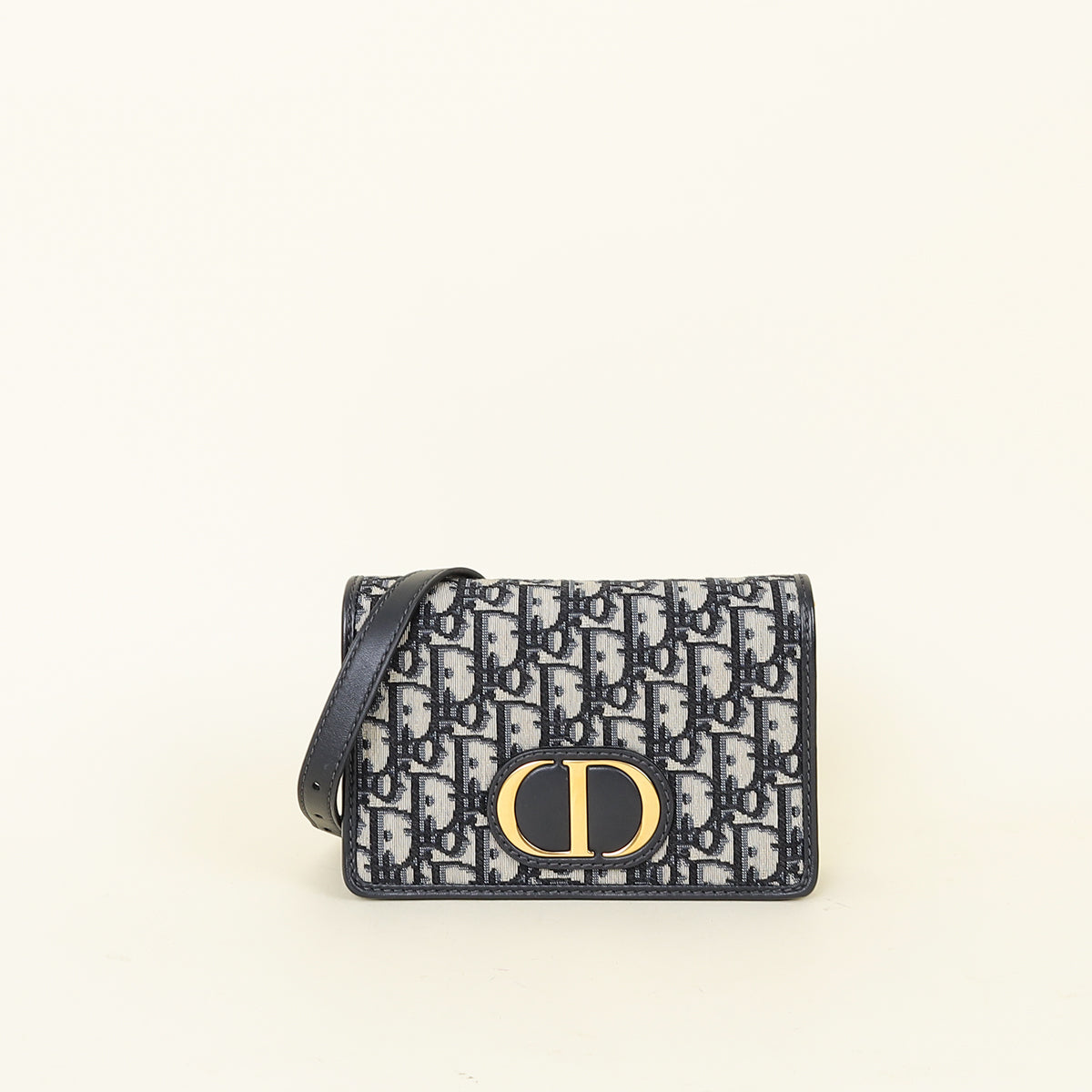 Christian Dior Blue 2-in-1 30 Montaigne Pouch