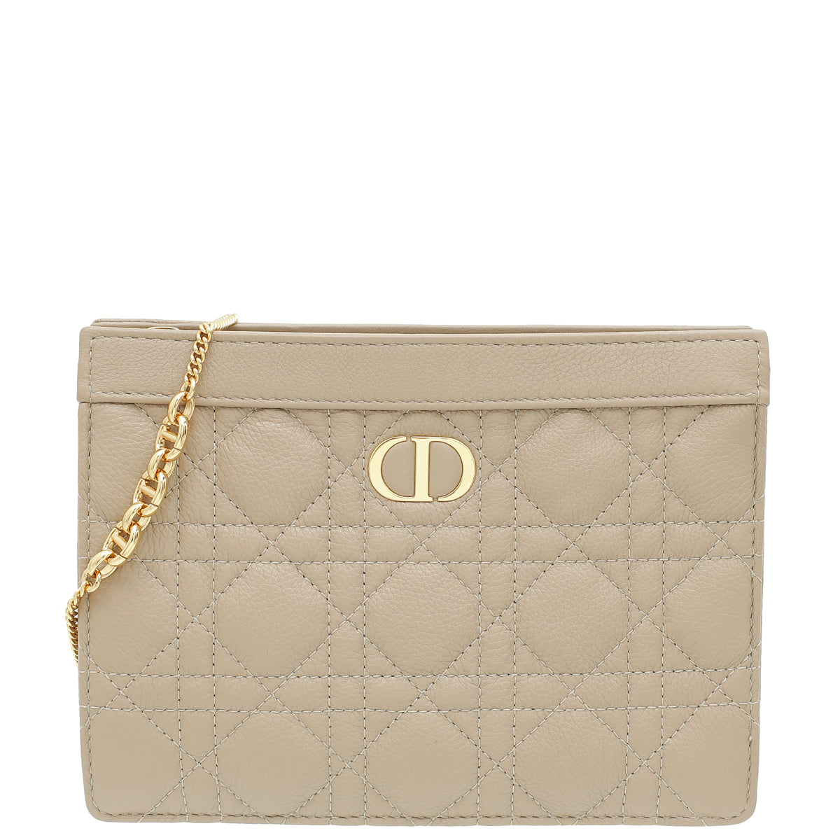 Christian Dior Sand Supple Caro Every Dior Pouch
