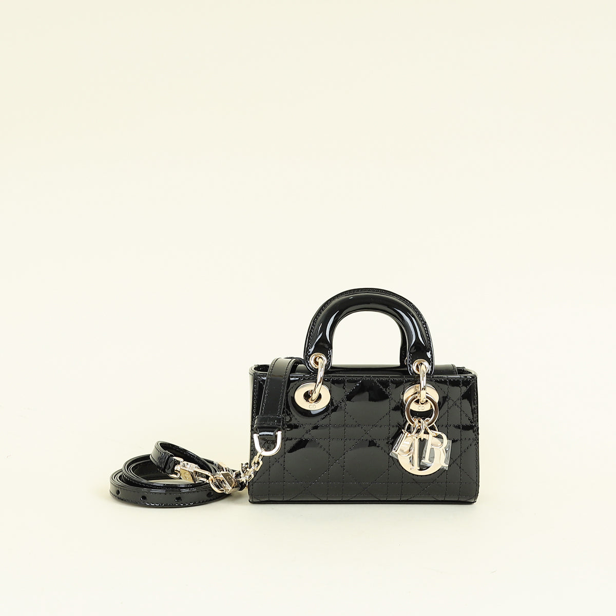 Christian Dior Black Lady D-Joy Micro Bag