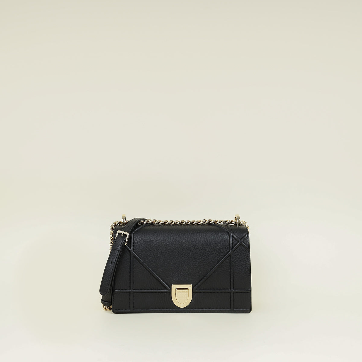 Christian Dior Black Diorama Medium Bag
