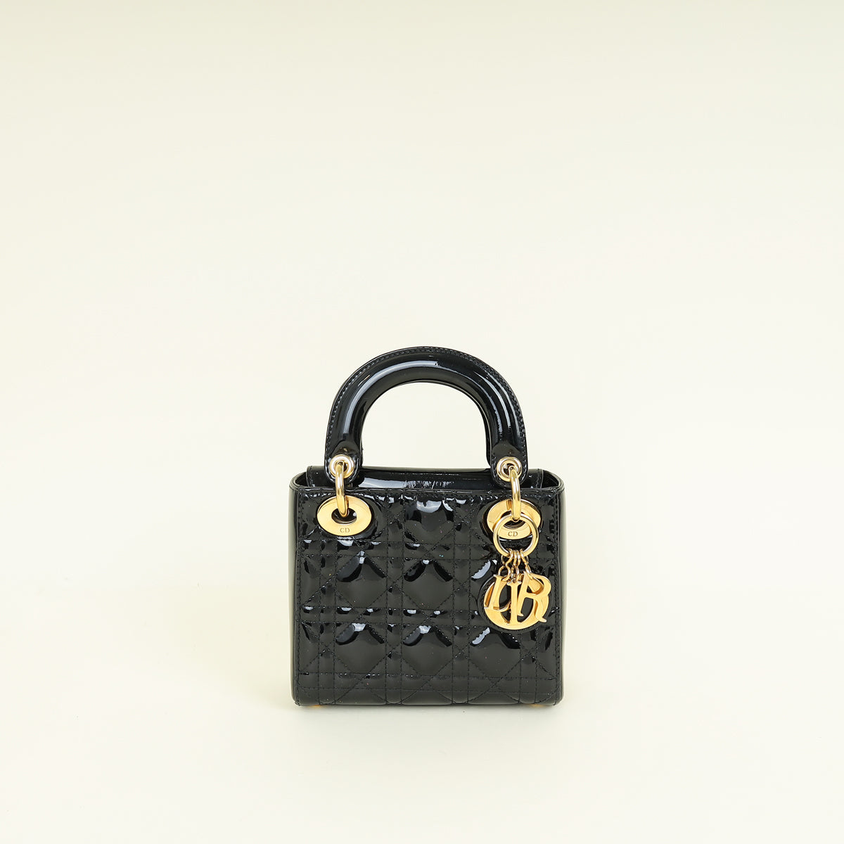 Christian Dior Black Lady Mini Dior Chain Bag