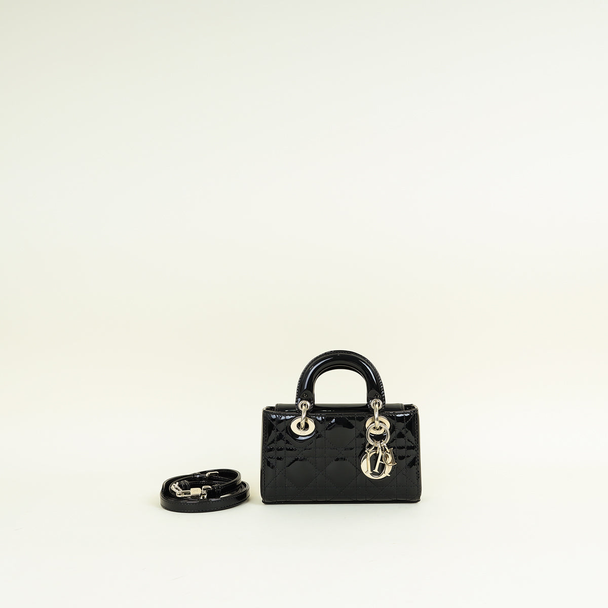 Christian Dior Black Lady D-Joy Micro Bag