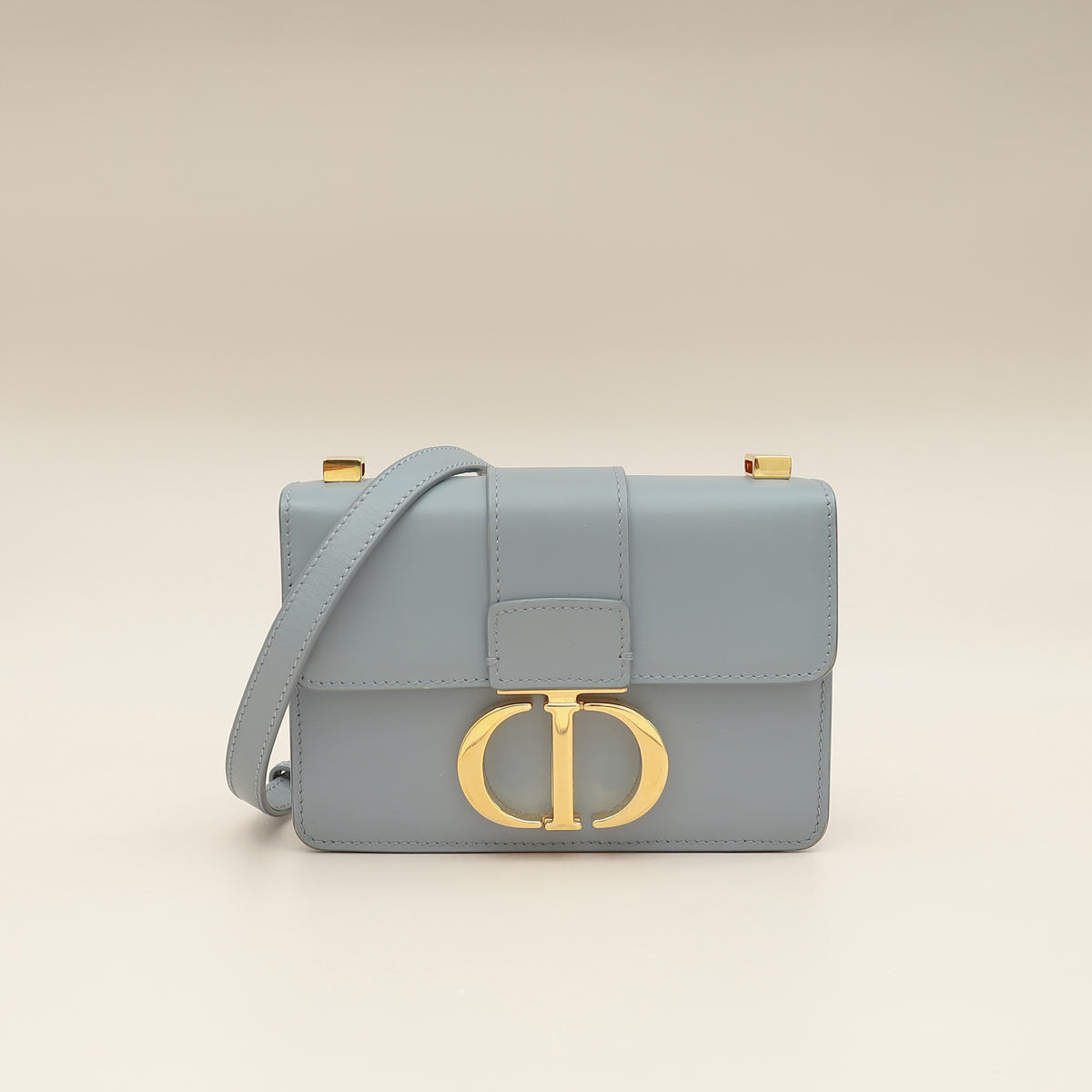 Christian Dior Bicolor Micro 30 Montaigne Flap Bag