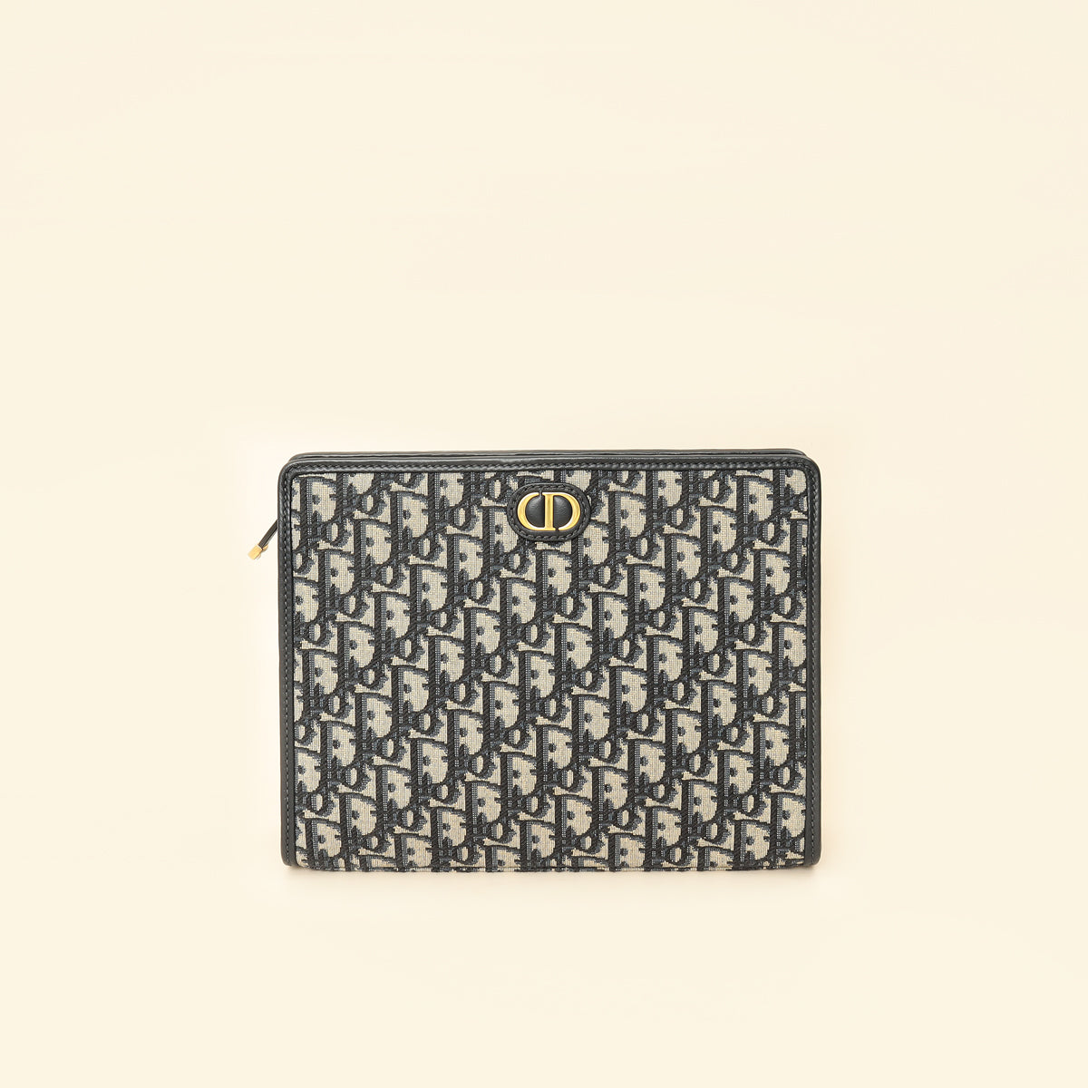 Christian Dior Navy Oblique 30 Montaigne Dea Pouch