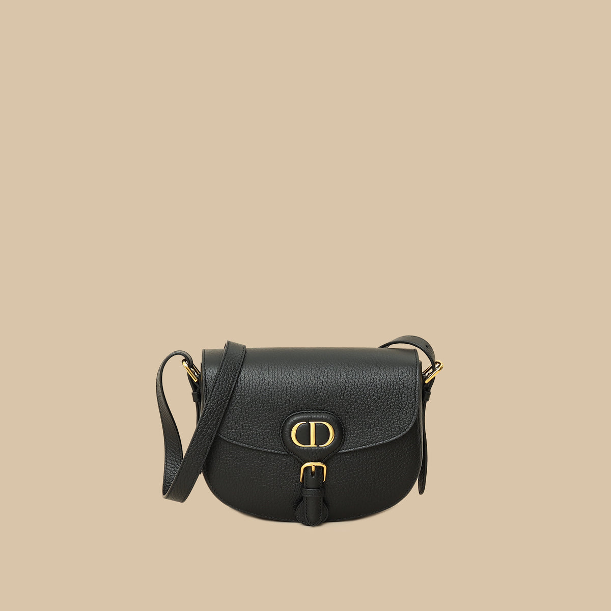 Christian Dior Black Bobby Medium Shoulder Bag