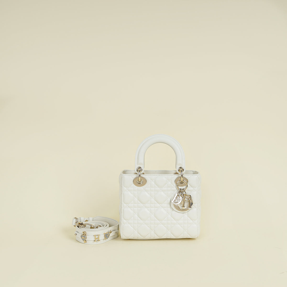 Christian Dior Latte Lady Dior My ABCDior Small Bag