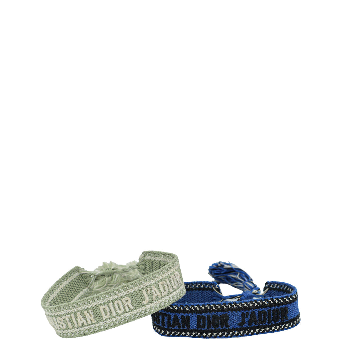 Christian Dior Bicolor J'adior Cotton Set Bracelet