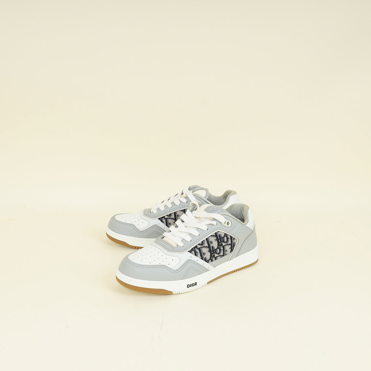 Christian Dior Tricolor Oblique B27 Low-Top Sneaker 38