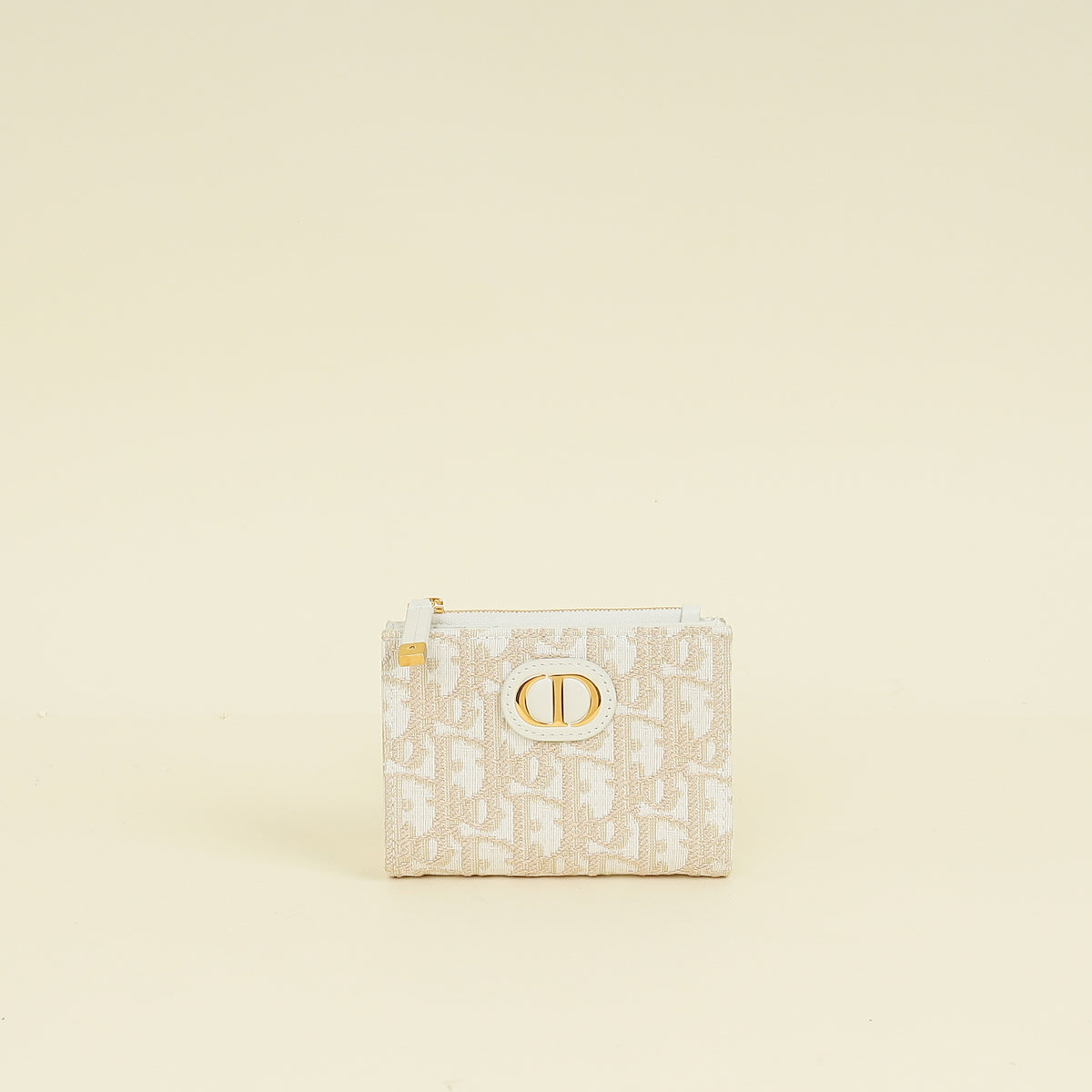 Christian Dior Bicolor 30 Montaigne Dahlia Wallet