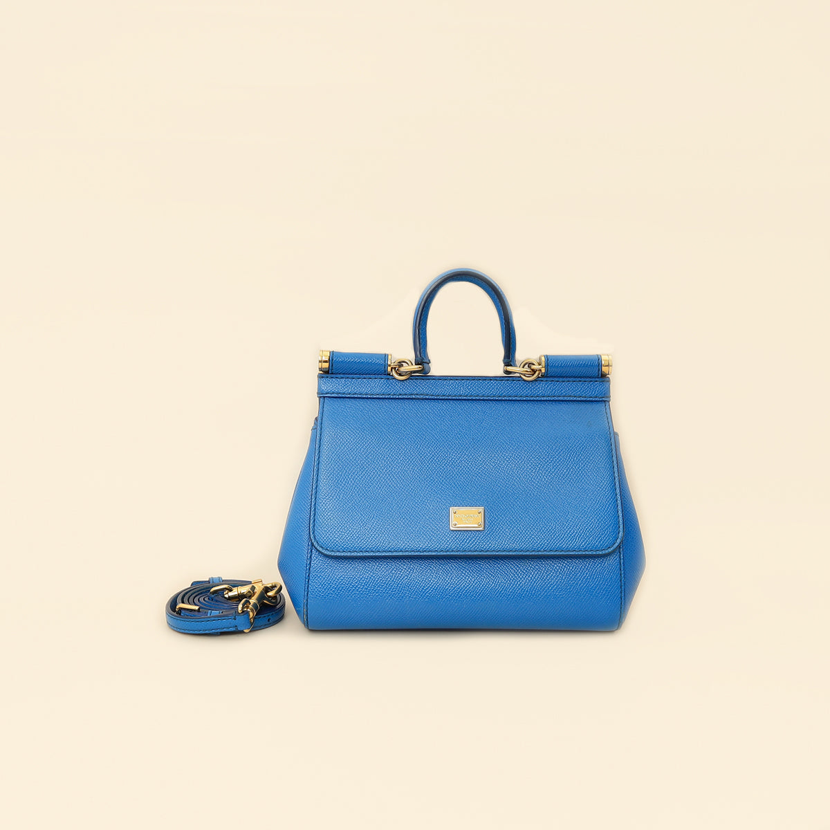Dolce & Gabbana Royal Blue Sicily Small Bag