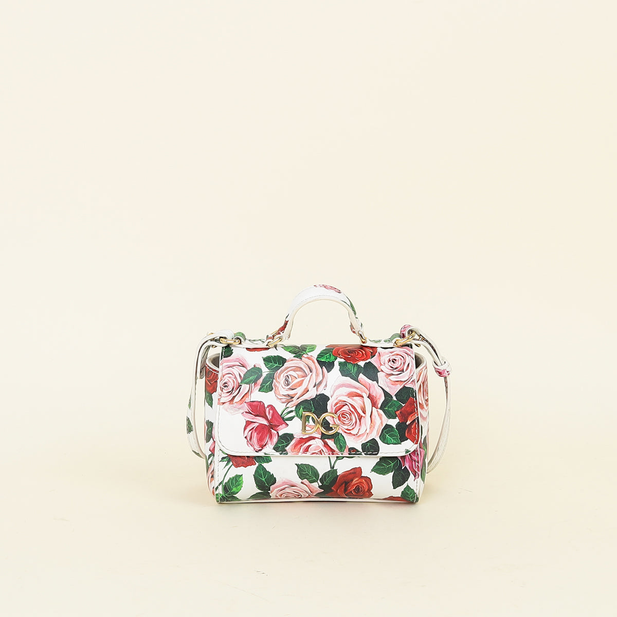 Dolce & Gabbana Multicolor Floral Bambino Crossbody Bag