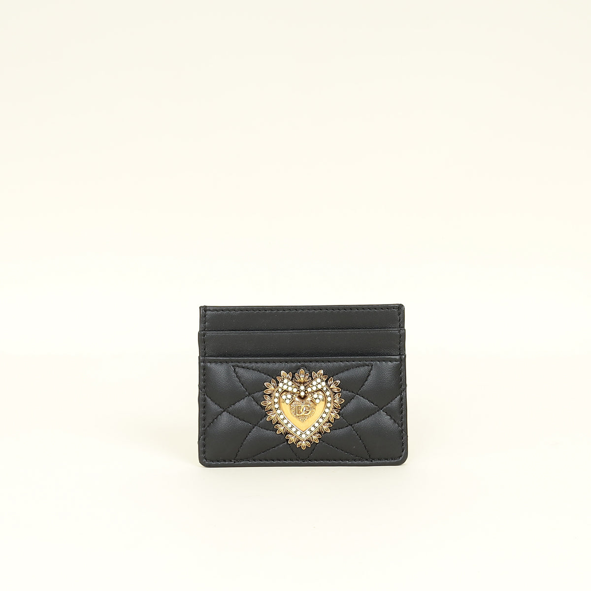 Dolce & Gabbana Black Devotion Card Holder