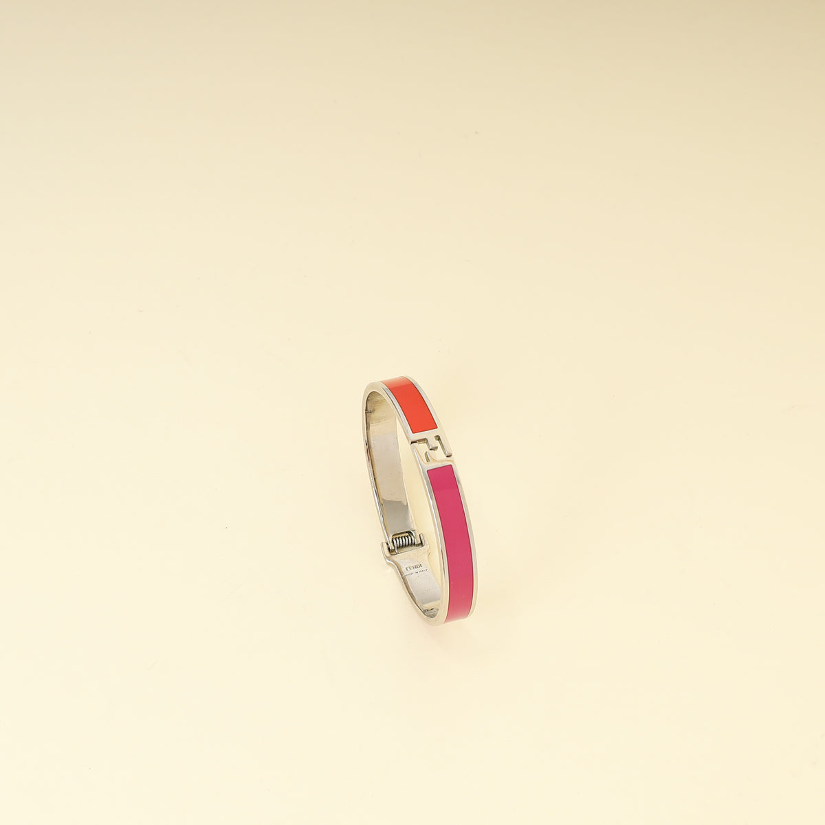 Fendi Bicolor FF Fendista Bracelet