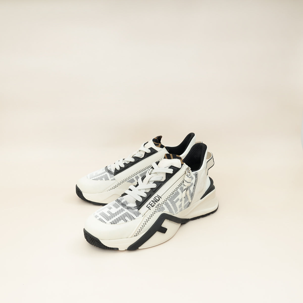 Fendi Bicolor Flow Sneakers 39