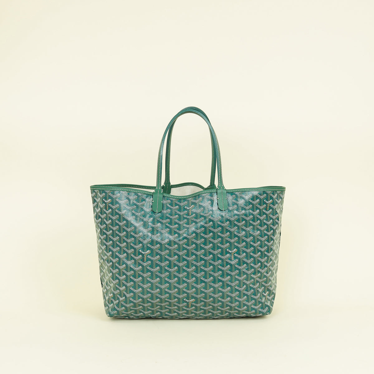Goyard Green Goyardine Saint Louis PM Bag