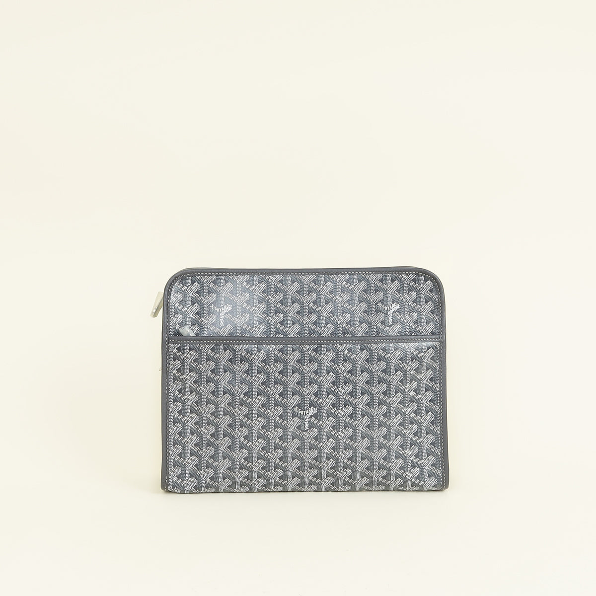 Goyard Gray Goyardine Jouvence GM Pouch