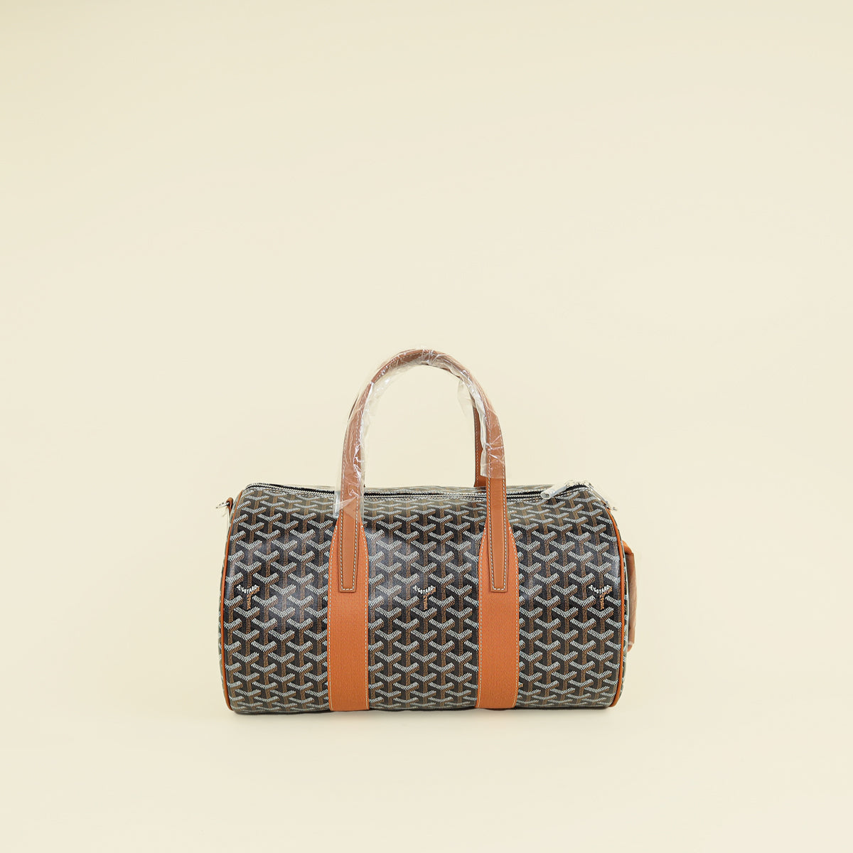 Goyard Bicolor Goyardine Barrel 40 Sports Bag