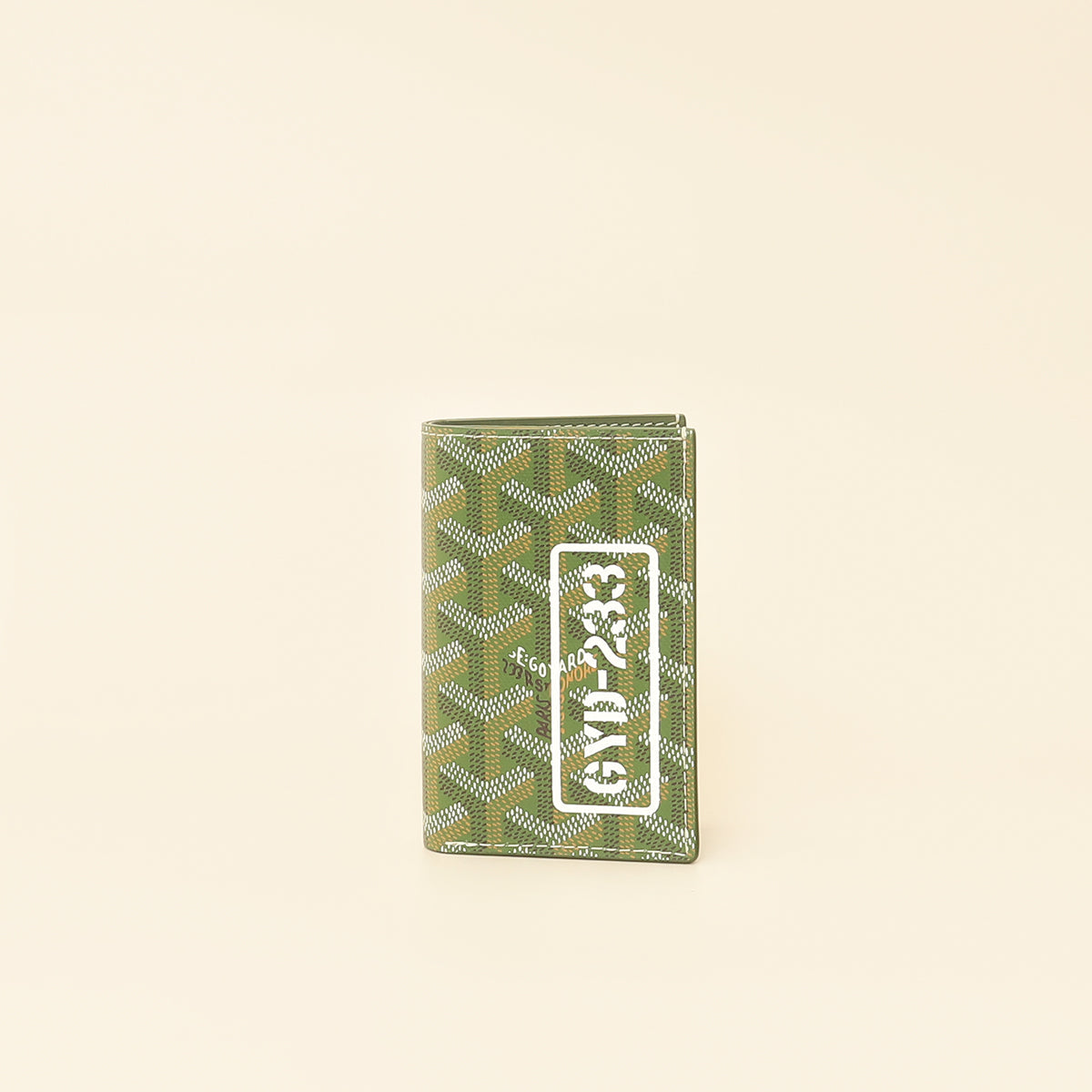 Goyard Kaki L.E 2025 Goyardine Saint-Pierre Card Wallet