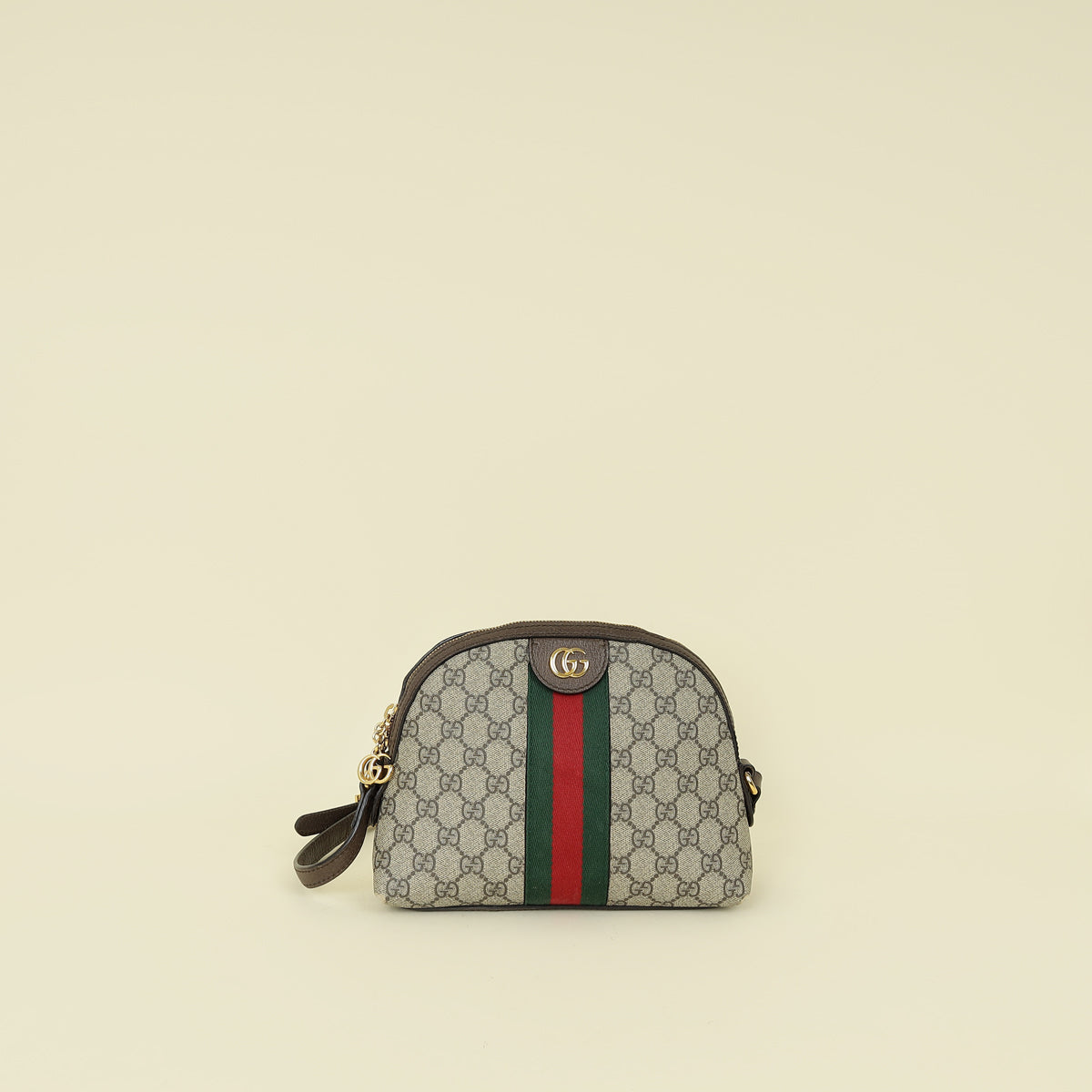 Gucci Bicolor GG Supreme Ophidia Small Shoulder Bag