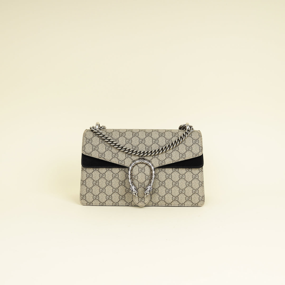 Gucci Bicolor GG Supreme Dionysus Medium Shoulder Bag