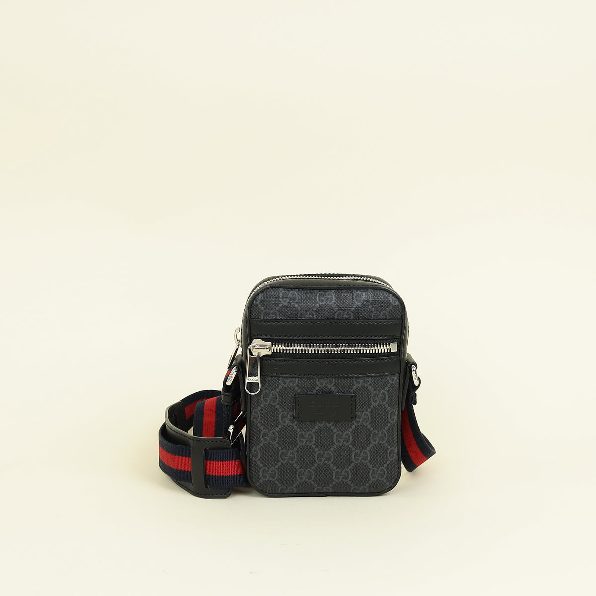 Gucci Bicolor GG Supreme Web Camera Messenger Bag