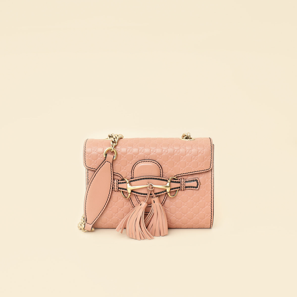 Gucci Dusty Pink Microguccissima Mini Emily Bag