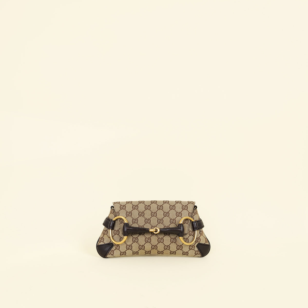 Gucci Bicolor GG Horsebit Clutch