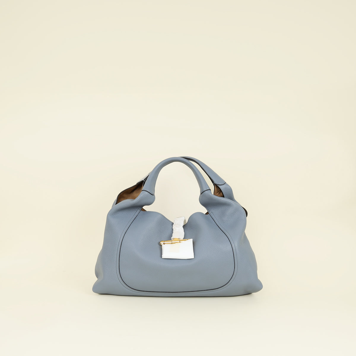 Gucci Dusty Blue Softbit Maxi Shoulder Bag