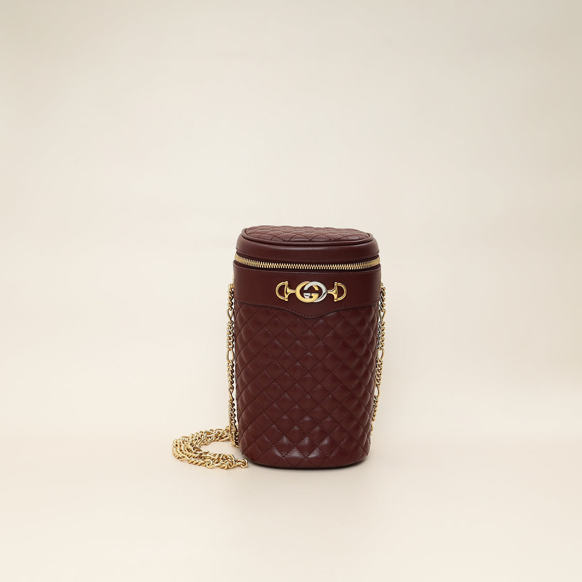 Gucci Burgundy Trapuntata Crossbody/Belt Bag