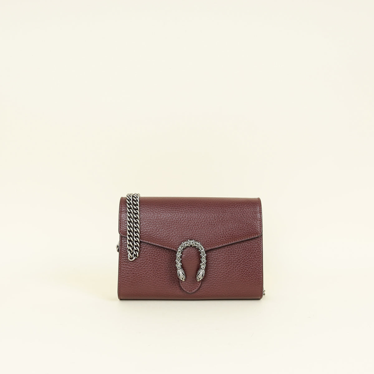 Gucci Burgundy Dionysus Wallet On Chain